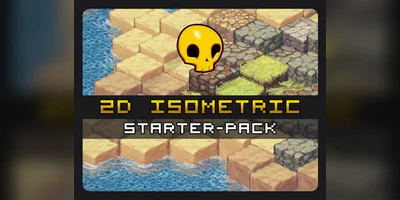 2D Isometric Tileset: Starter Pack