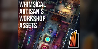 Dungeondraft Whimsical Artisan's Workshop Assets Pack