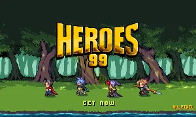 HEROES 99 - Полностью анимированный настраиваемый набор RPG персонажей