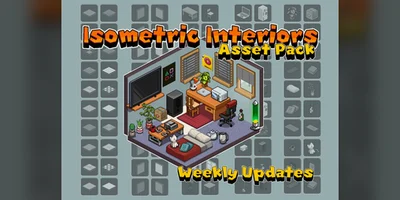 Isometric Interiors - Tileset